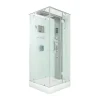 AquaVapore Dampfdusche Duschtempel Sauna Dusche Duschkabine D38-00R3-EC 80x80 cm