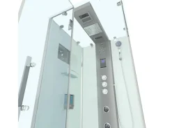 AquaVapore Dampfdusche Duschtempel Sauna Dusche Duschkabine D38-10L3-EC 90x90 cm