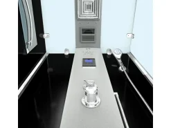 AquaVapore Dampfdusche Duschtempel Sauna Dusche Duschkabine D38-13L2-EC 90x90 cm
