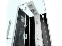 AquaVapore Dampfdusche Duschtempel Sauna Dusche Duschkabine D38-13L2-EC 90x90 cm