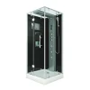 AquaVapore Dampfdusche Duschtempel Sauna Dusche Duschkabine D38-13L3 90x90 cm