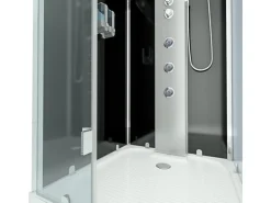AquaVapore Dampfdusche Duschtempel Sauna Dusche Duschkabine D38-13L3 90x90 cm