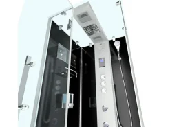 AquaVapore Dampfdusche Duschtempel Sauna Dusche Duschkabine D38-13L3 90x90 cm