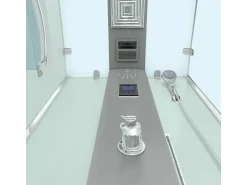 AquaVapore Dampfdusche Duschtempel Sauna Dusche Duschkabine D38-20L2-EC 100x100