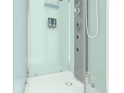 AquaVapore Dampfdusche Duschtempel Sauna Dusche Duschkabine D38-10R2-EC 90x90 cm