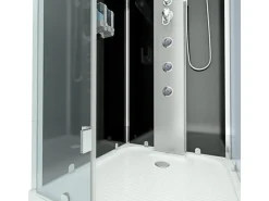 AquaVapore Dampfdusche Duschtempel Sauna Dusche Duschkabine D38-13L2 90x90 cm
