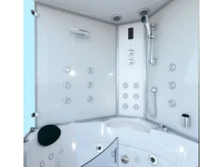 AquaVapore Dampfdusche Whirlpool Dusche Duschkabine K70-WS-EH-EC 150x150cm