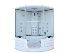 AquaVapore Dampfdusche Whirlpool Dusche Duschkabine K70-WS-EH-EC-SC 150x150cm
