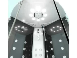 AquaVapore Dampfdusche Whirlpool Dusche Duschkabine K60-SW-EH 140x140cm