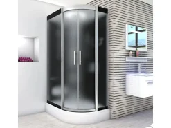 AquaVapore Dusche Duschkabine D60-73M2R-EC Duschtempel Sauna 80x120 cm