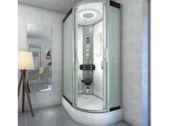 AquaVapore Dusche Duschkabine D60-70M2R-EC Duschtempel Sauna 80x120 cm
