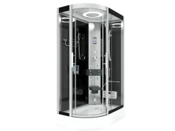 AquaVapore Dusche Duschkabine D60-73T2L-EC Duschtempel Sauna 120x80 cm