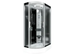 AquaVapore Dusche Duschkabine D60-73M2L-EC Duschtempel Sauna 120x80 cm