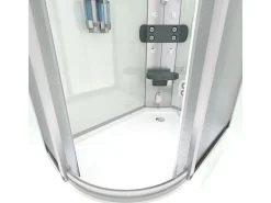 AquaVapore Dusche Duschkabine D60-70M2L-EC Duschtempel Sauna 120x80 cm