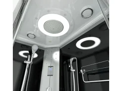 AquaVapore Dusche Duschkabine D60-73T2R Duschtempel Sauna 80x120 cm