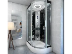 AquaVapore Dusche Duschkabine D60-73T2R Duschtempel Sauna 80x120 cm