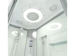 AquaVapore Dusche Duschkabine D60-70M2R Duschtempel Sauna 80x120 cm