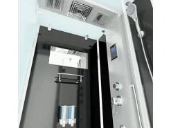 AquaVapore Duschkabine Komplettdusche D38-23R0-EC Fertigdusche Dusche 100x100 cm