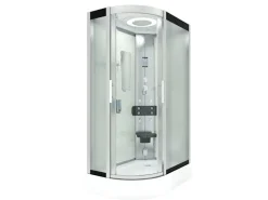 AquaVapore Duschkabine Komplettdusche Fertigdusche Dusche D60-70M0L-EC 120x80 cm