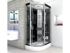 AquaVapore Duschkabine Komplettdusche Fertigdusche Dusche D60-73T0L-EC 120x80 cm