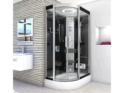 AquaVapore Duschkabine Komplettdusche Fertigdusche Dusche D60-73T0L-EC 120x80 cm