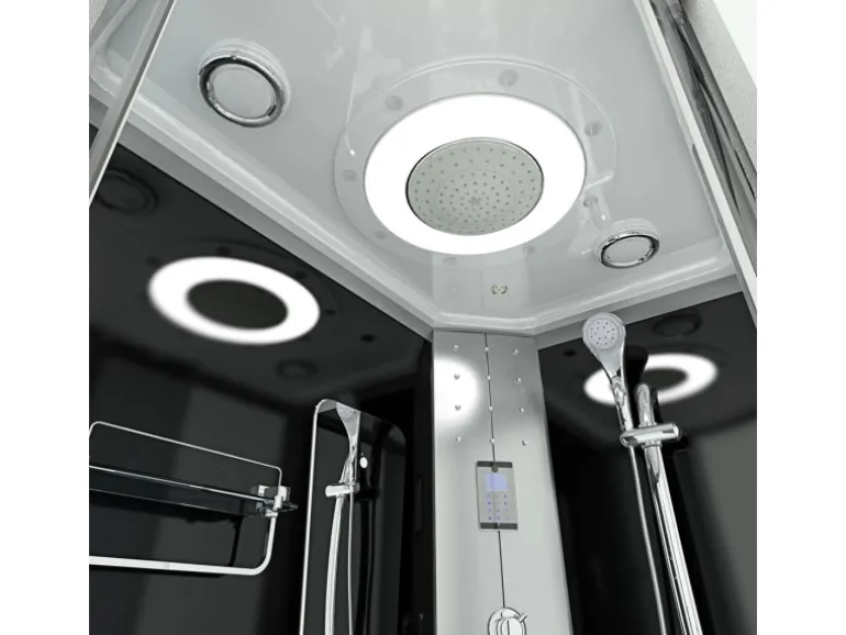 AquaVapore Duschkabine Komplettdusche Fertigdusche Dusche D60-73T0L-EC 120x80 cm