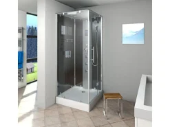 AquaVapore Duschkabine Komplettdusche D38-03R0 Fertigdusche Dusche 80x80 cm