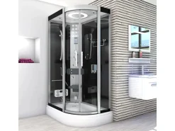 AquaVapore Duschkabine Komplettdusche Fertigdusche Dusche D60-73T0R 80x120 cm