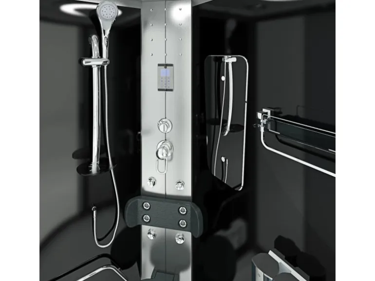 AquaVapore Duschkabine Komplettdusche Fertigdusche Dusche D60-73T0R-EC 80x120 cm