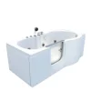 AquaVapore Seniorenwanne mit Tür Whirlpool S12-EH-WP-L Badewanne 170x85cm