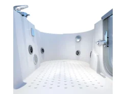 AquaVapore Seniorenwanne mit Tür Whirlpool S12-EH-WP-L Badewanne 170x85cm