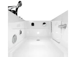 AquaVapore Whirlpool Seniorenwanne mit Tür S17-EH-WP-L 150x75cm