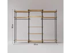 Ar Shelving Deco Set Garderobe XL 185 x 235 x 35 cm