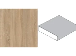 Arbeitsplatte Berghütten Eiche 60 cm x 3,9 cm Meterware