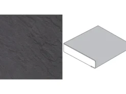 Arbeitsplatte Schiefer Dunkel 90 cm x 3,9 cm Meterware