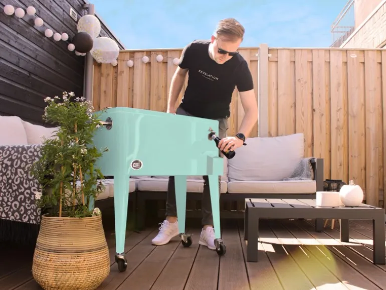 Axi Kühlwagen Retro Mint 76 l