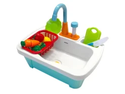 Axi Sandkasten Kelly mit Spielküchenzeile Grau Braun 115 cm x 21,8 cm x 180 cm