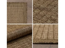 Ayyildiz Outdoor-Teppich Giza 1410 Braun 200 cm x 200 cm