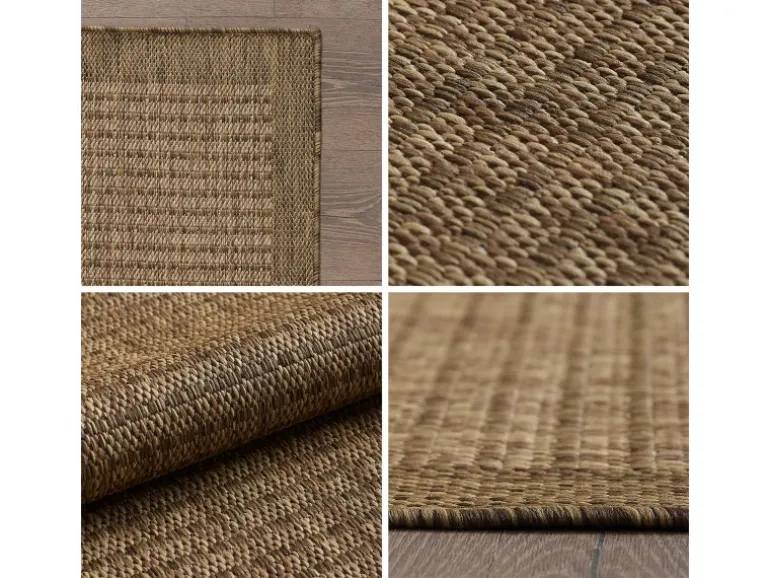 Ayyildiz Outdoor-Teppich Giza 1410 Braun 200 cm x 200 cm