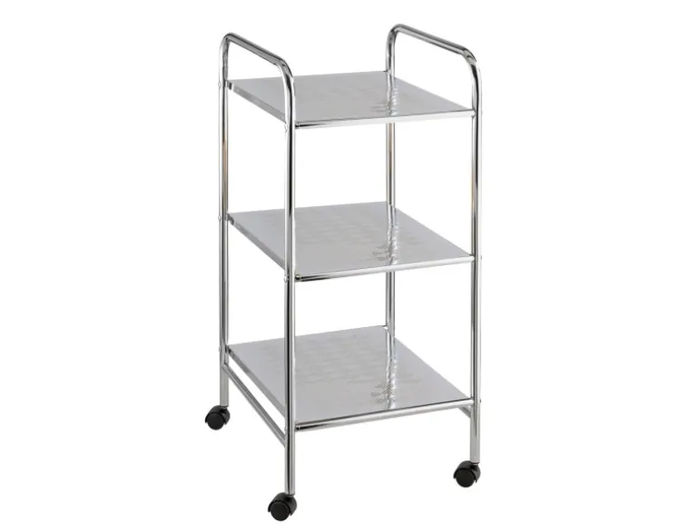 Badwagen Sando 3 Etagen Chrom