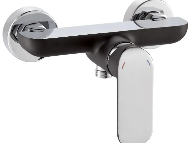 baliv Duscharmatur DU-5071 Chrom-Schwarz