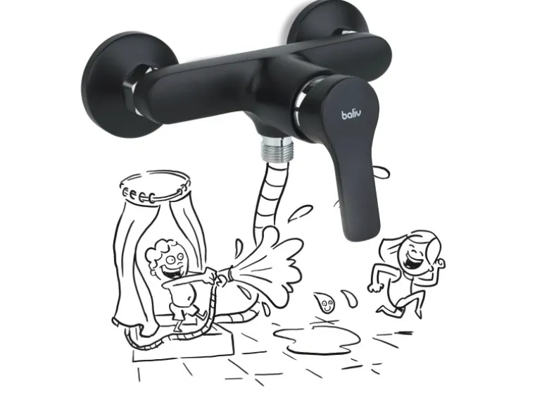 baliv Duscharmatur DU-5750 Schwarz