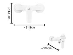 baliv Duscharmatur DU-5892 Weiß
