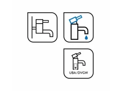 baliv Kaltwasserventil KV-5101 Chrom