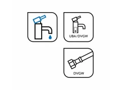 baliv Kaltwasserventil KV-4060 Chrom