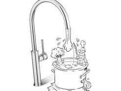 baliv Küchenarmatur KI-1010 Chrom