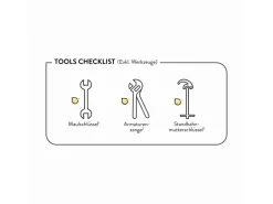 baliv Küchenarmatur KI-1821 Chrom-Grau