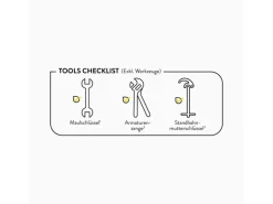 baliv Küchenarmatur KI-1182 Chrom mit Geräteanschluss