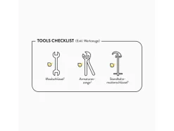 baliv Küchenarmatur KI-5070 Chrom-Weiß