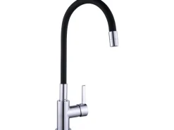 baliv Küchenarmatur KI-1820 Chrom-Schwarz